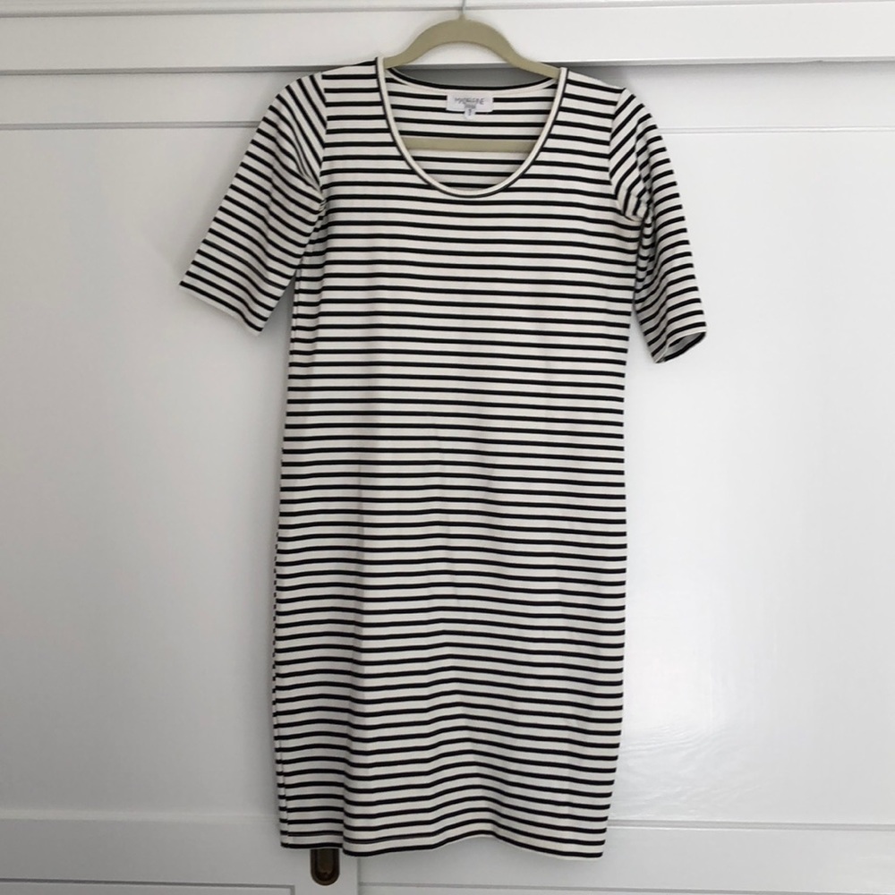 Striped Maternity Dress